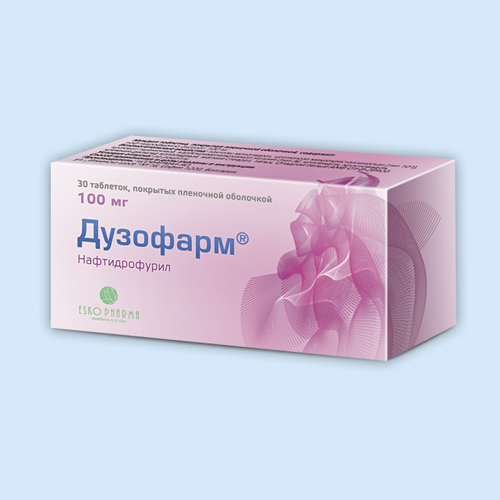 ДУЗОФАРМ ТАБЛЕТКИ ПОКРЫТЫЕ ПЛЕНОЧНОЙ ОБОЛОЧКОЙ 100 МГ №90